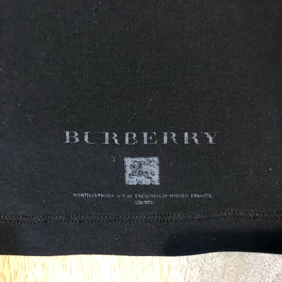 Burberry Check Cuffed 3/4 Sleeve Top - Picture 3 of 5